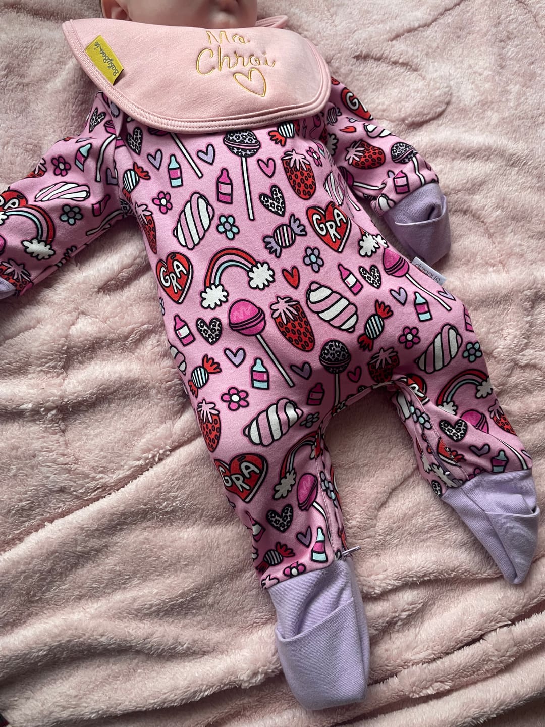 Customer photo review of Grá Onesie