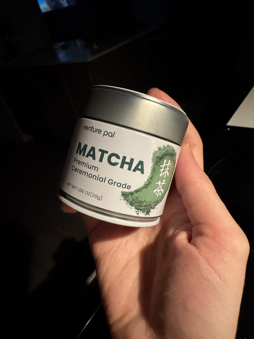 Customer photo review of Ceremonial Grade Matcha Powder - 30g/1.06oz