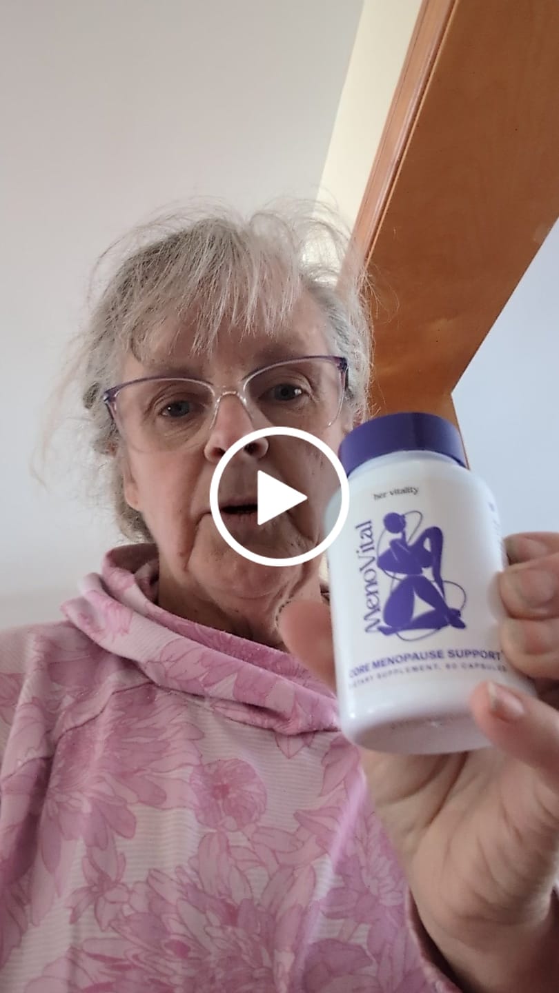 Customer video review of MenoVital