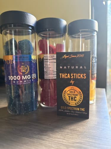 Customer photo review of Gold Spectrum THCA Sticks (6pk)