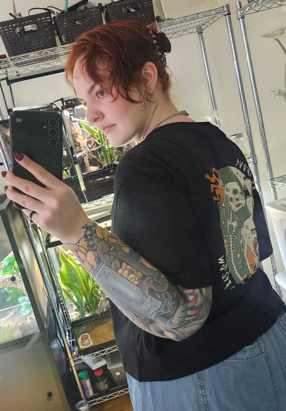Customer photo review of As Above So Below T-Shirt