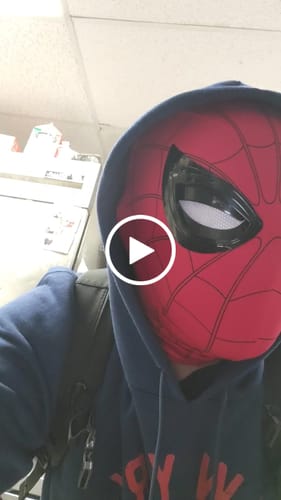 Customer video review of The OG Spidey Gear™ - Winking Mask