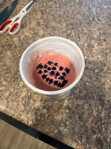 Customer photo review of Ultra Methylene Blue - Fresh Mint Flavor