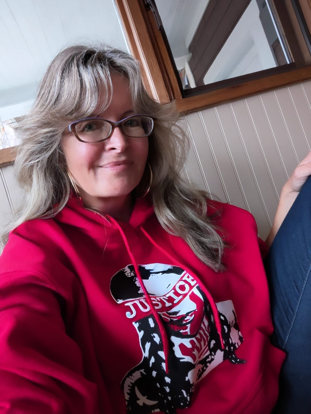 Customer photo review of Justice Hoodie