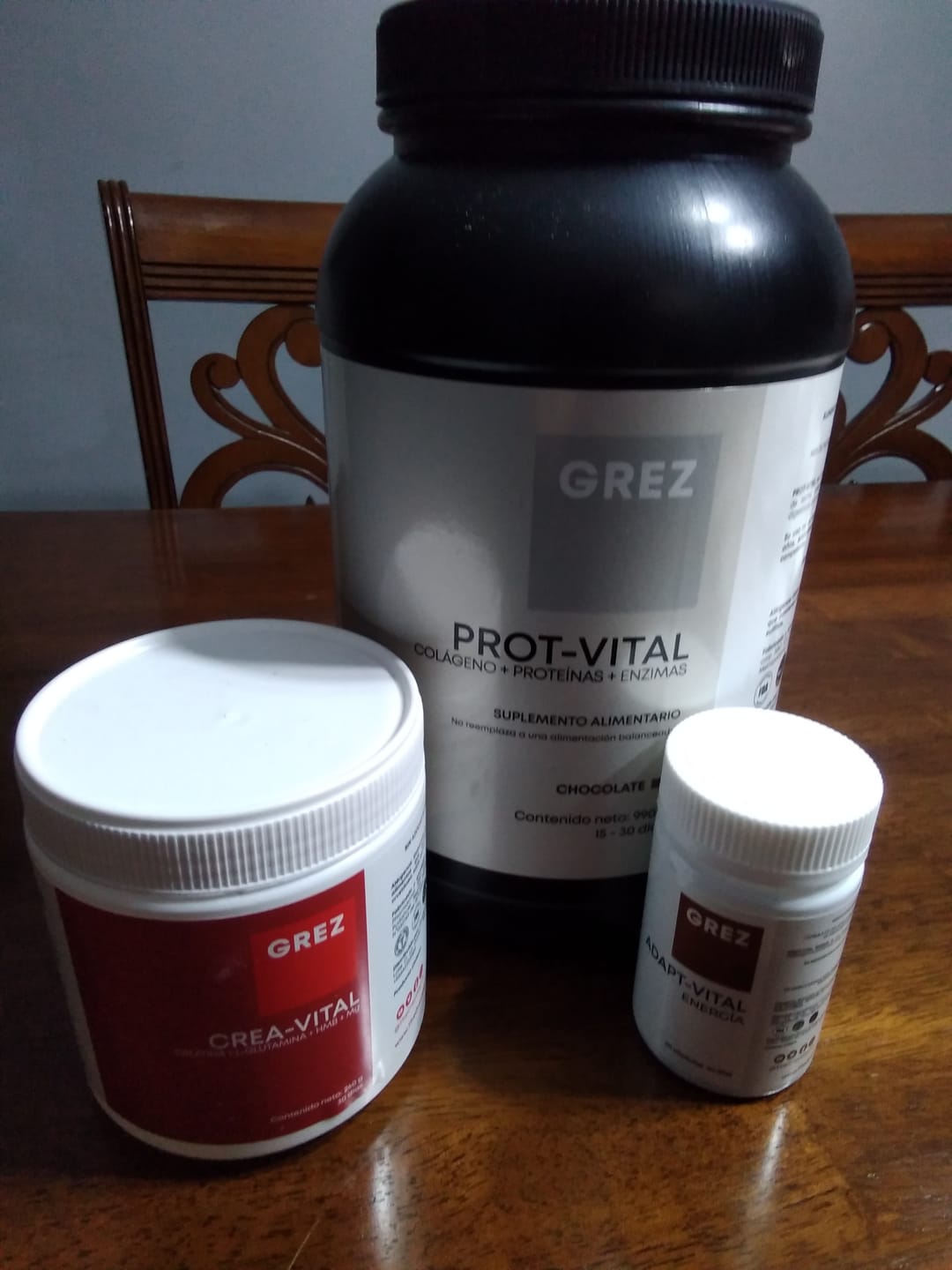 Customer photo review of Pack Blindaje Vital | Nutrición Muscular & Longevidad