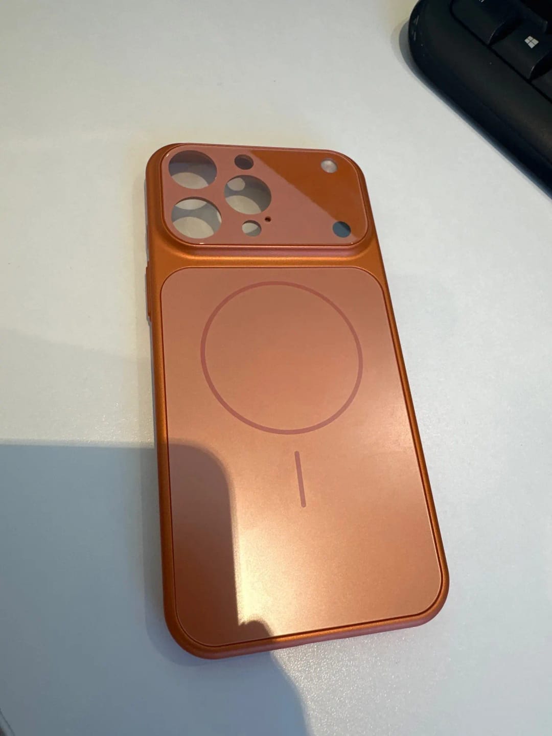 Customer photo review of Original Glass Nano Matte Case For iPhone 17 Air 16 15 14 13 Pro Max 17Pro Magnetic For Magsafe Wireless Charging Armor Funda