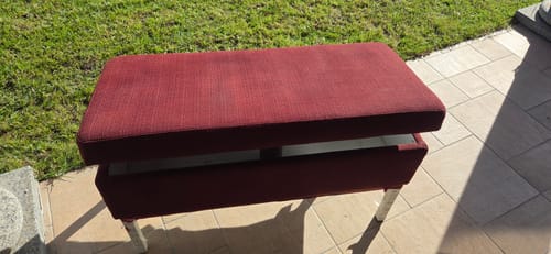 Customer photo review of Fabric Paint -- Maroon