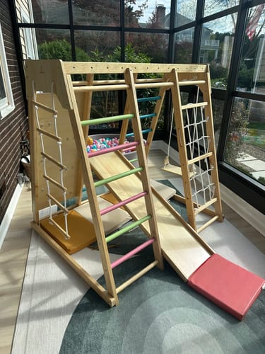 Customer photo review of Magnolia - Real Wood 7-in-1 Playset