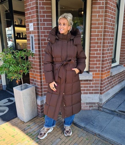 Customer photo review of Hooded Puffer