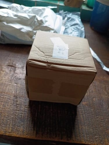 Customer photo review of Boîte à marc de café en acier inoxydable