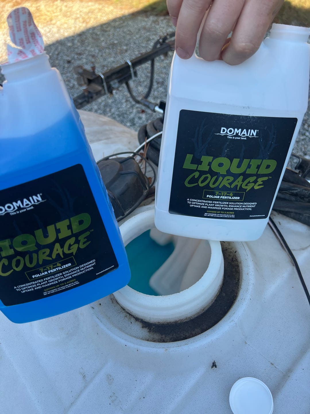 Customer photo review of Liquid Courage™ 7-17-4 Foliar Fertilizer