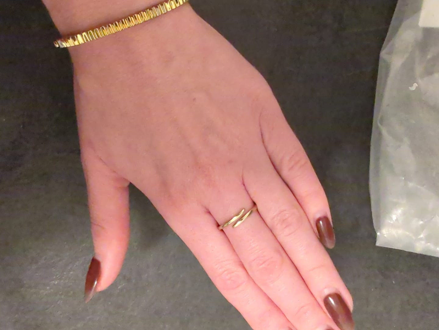 Customer photo review of Classic Claw Ring
