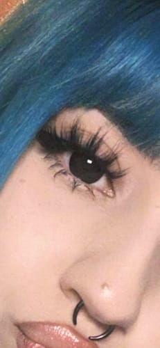 Customer photo review of Eyemoody Midnight Black | 6 Months, 2 pcs