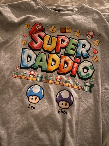 Customer photo review of Super Daddio - custom made