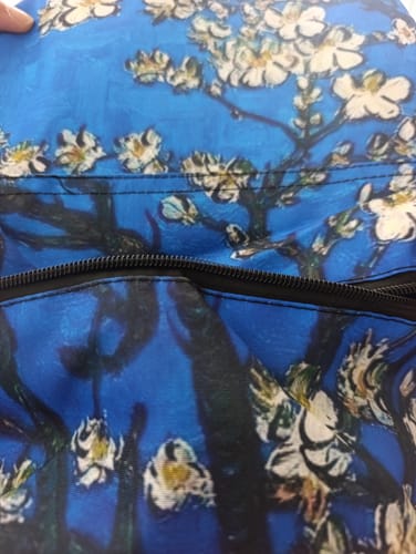 Customer photo review of Almond Blossoms Van gogh backpack