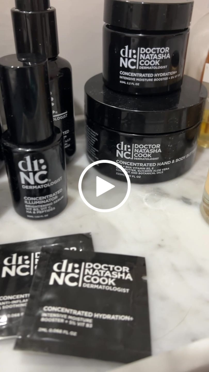 Customer video review of drNC CONCENTRATED HYDRATION+
