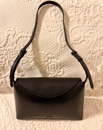 Customer photo review of Hudson Bag Black Lizard