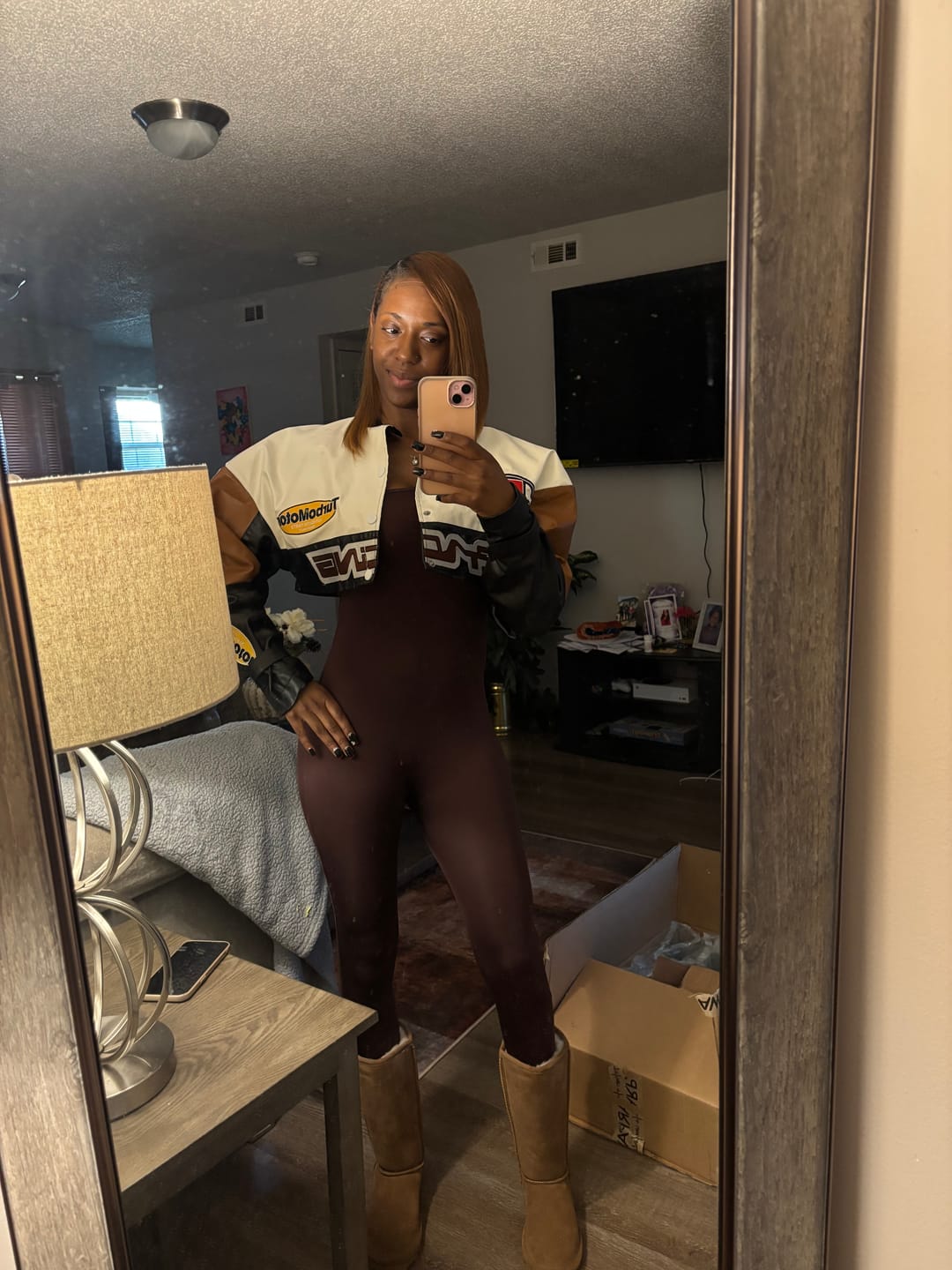Customer photo review of ELLE TALL HICKORY