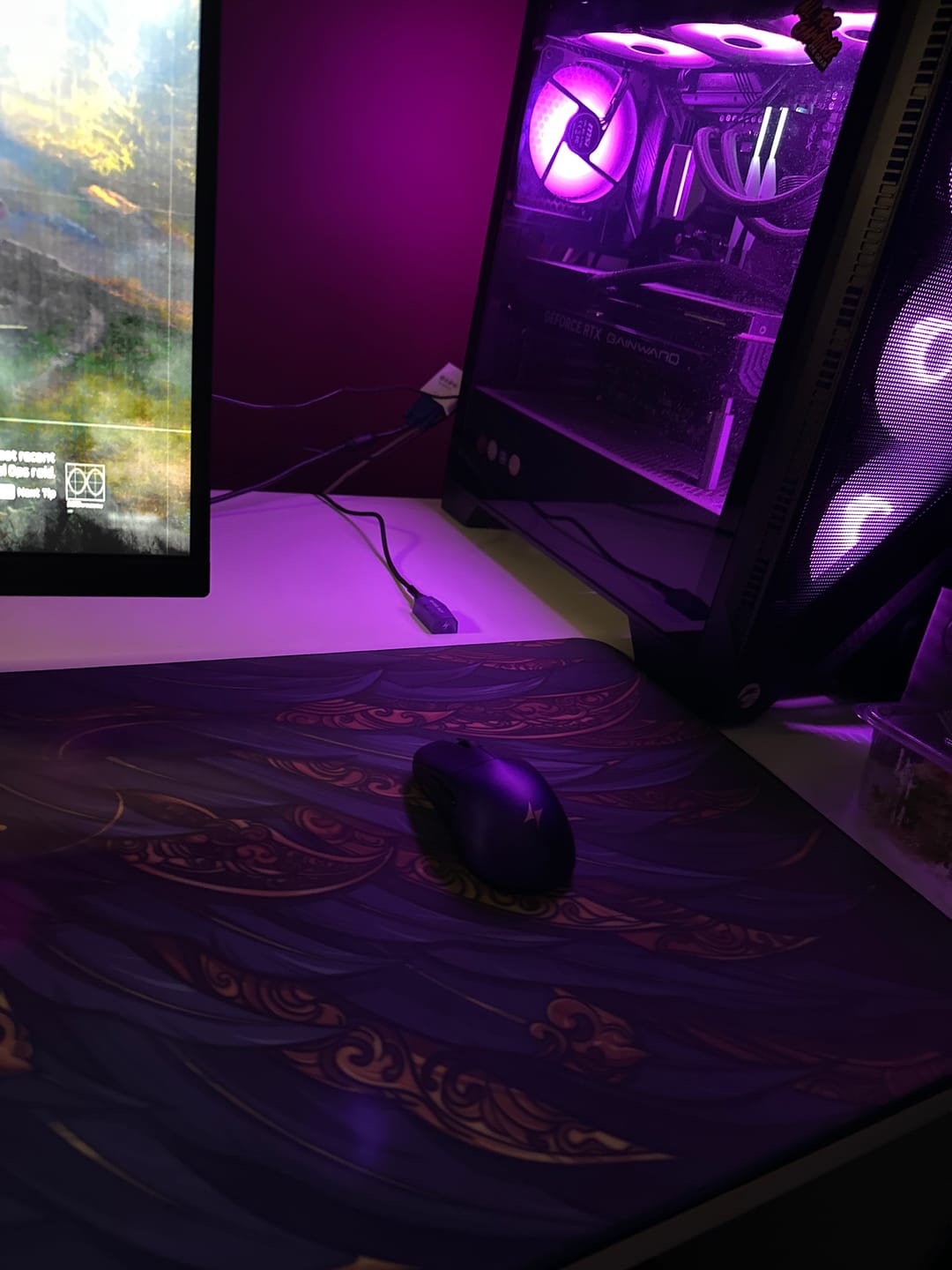 Customer photo review of ATK Blazing Sky Duckbill Wireless Mouse