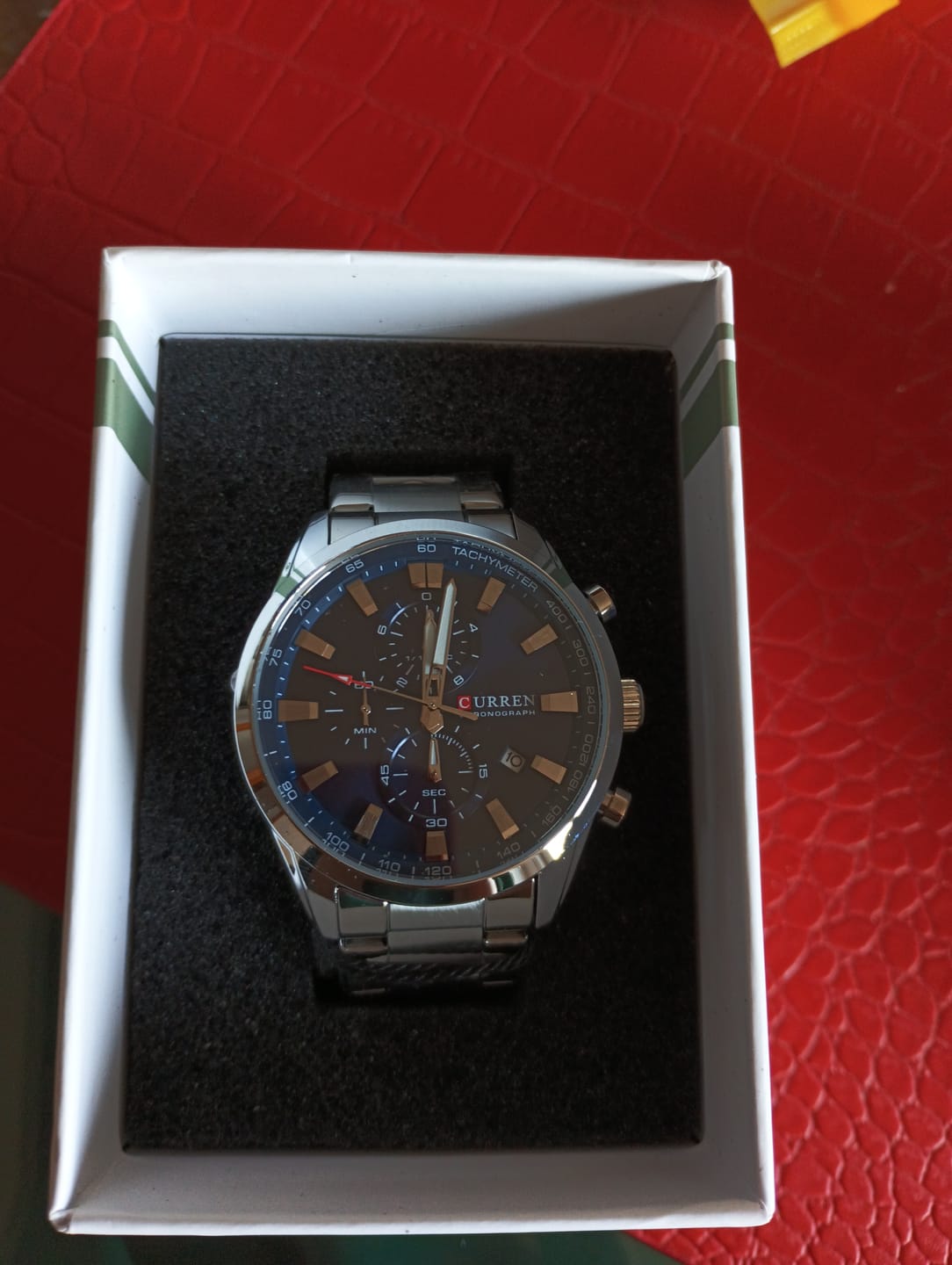 Customer photo review of Curren Monte Carlo® orologio uomo acciaio
