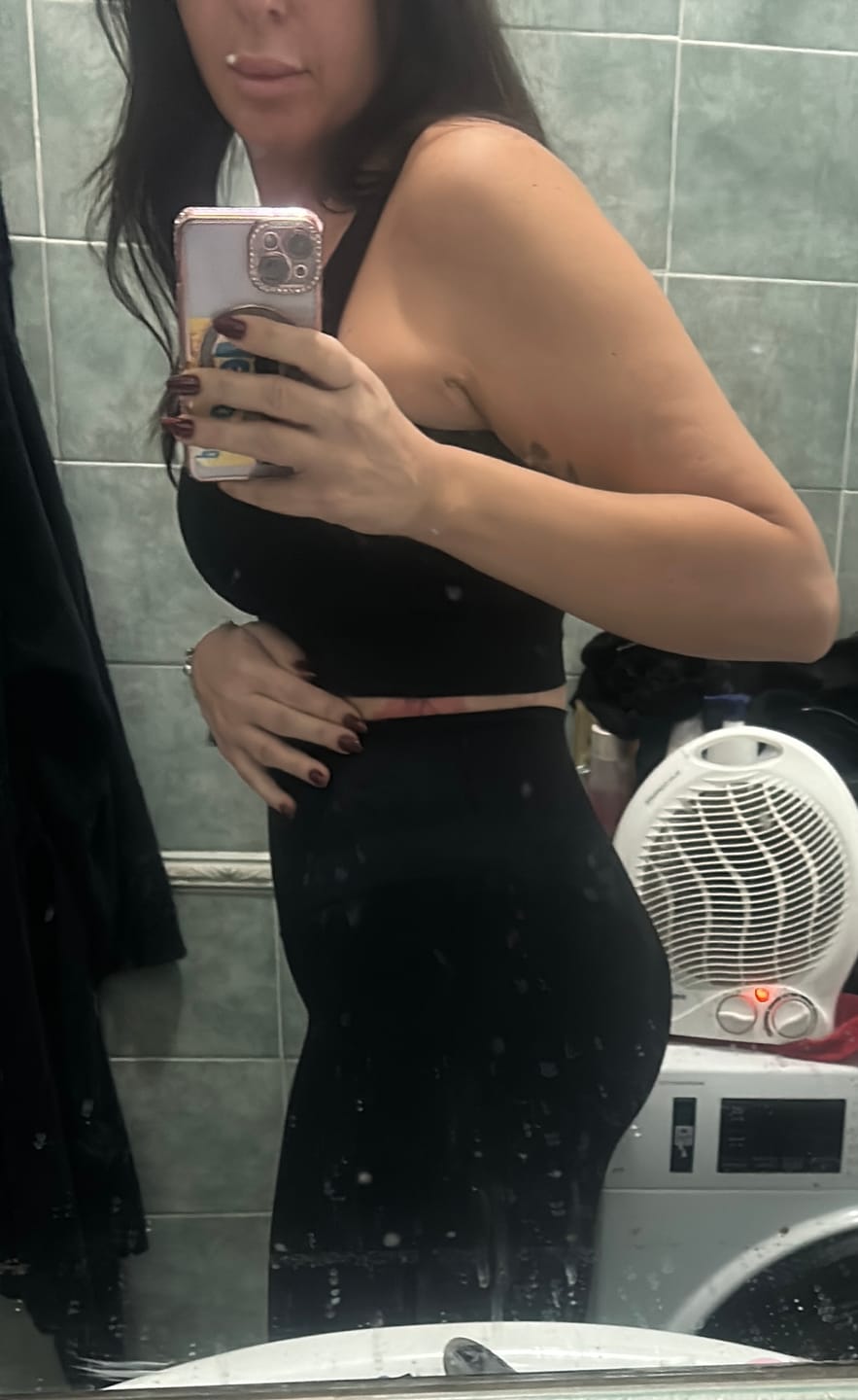 Customer photo review of Leggings Push Up Candy Bubble Cryofir Nero
