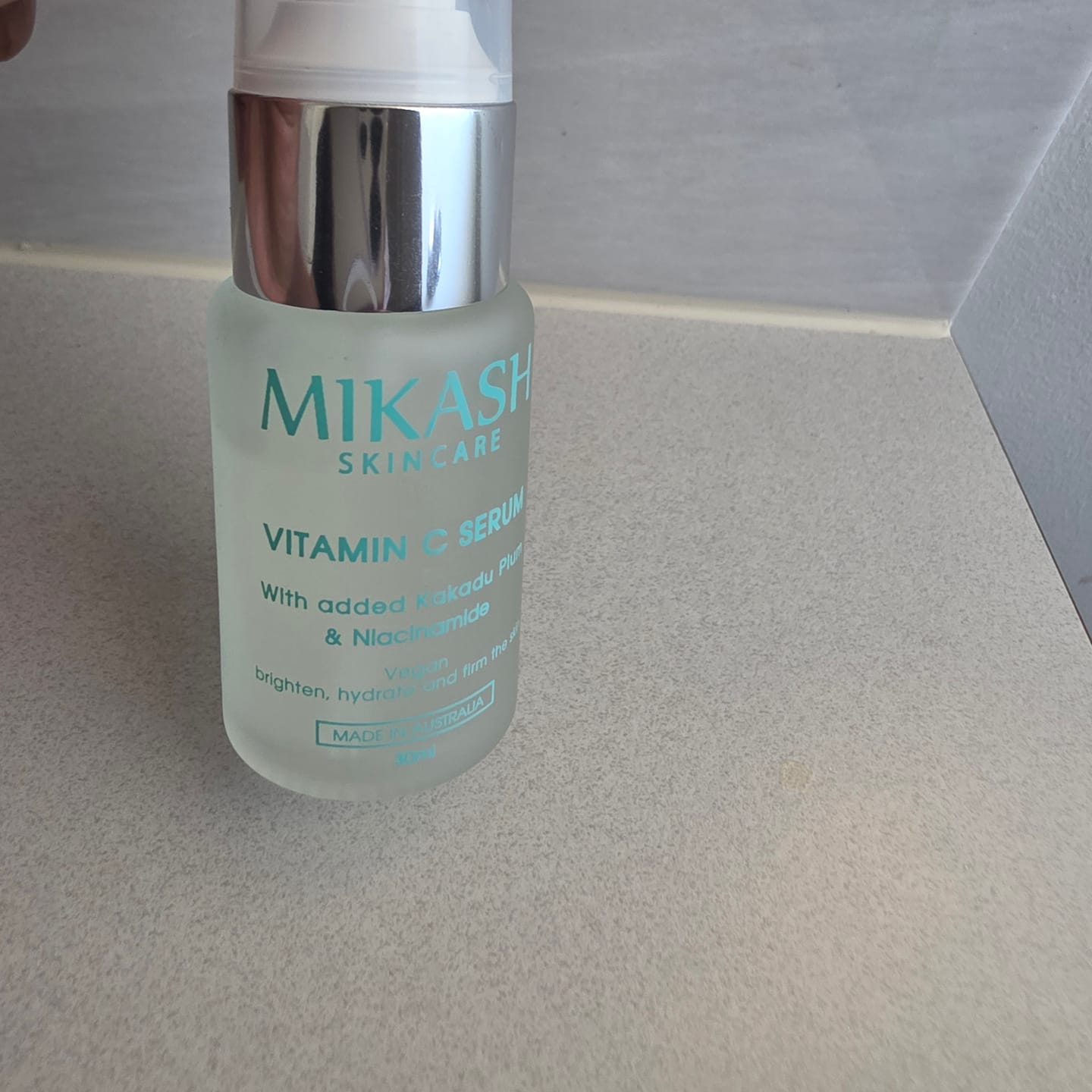 Customer photo review of Vitamin C serum 30ml