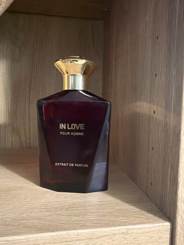Customer photo review of Fragrance Story In Love Extrait De Parfum For Men - 3.4 oz