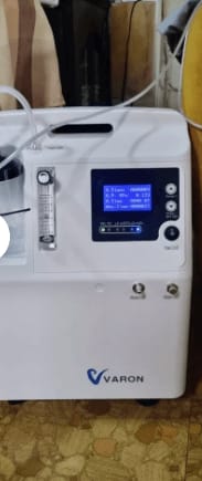 Customer photo review of VARON 5L Premium Home Oxygen Concentrator Serene 5