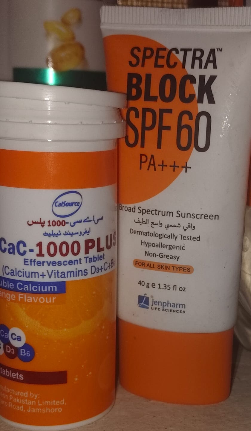 Customer photo review of Spectra Block SPF60