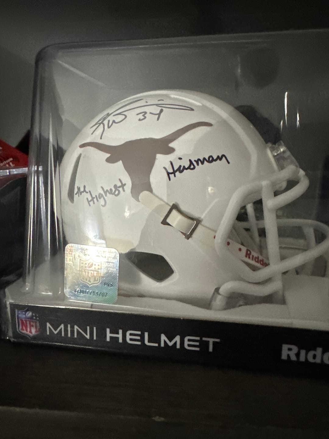 Customer photo review of Ricky Williams Autograph Signing