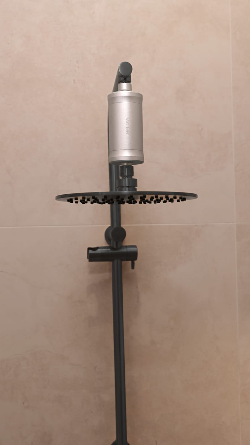 Customer photo review of InFlow Shower Pod