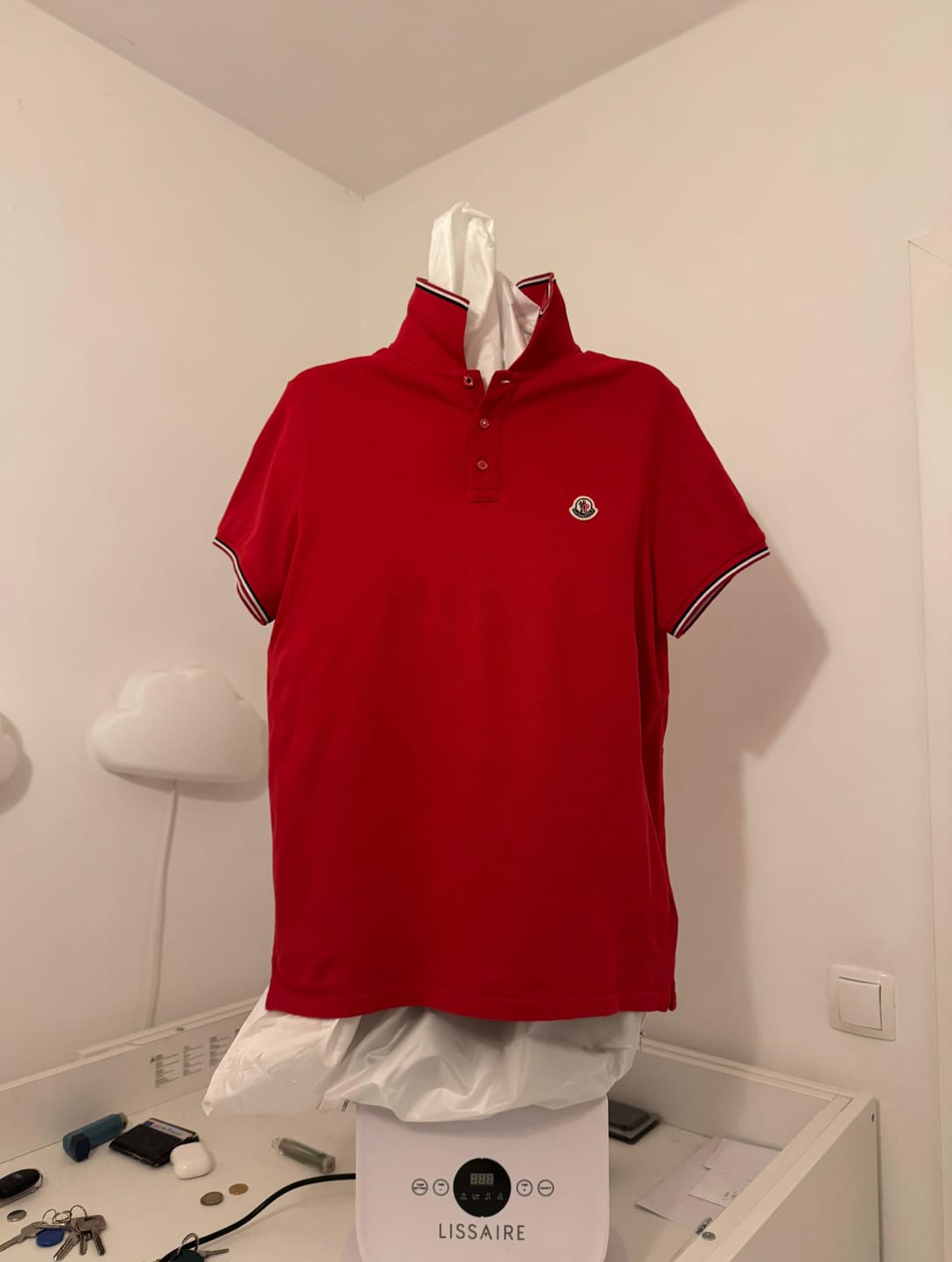 Customer photo review of Lissaire Effortless Ironing Machine