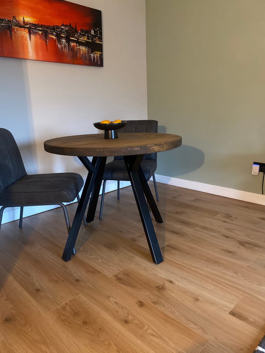 Customer photo review of Round Dining Table