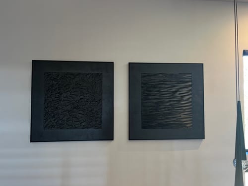 Customer review photo for Abstract Painting Set Of 2 #SP094
