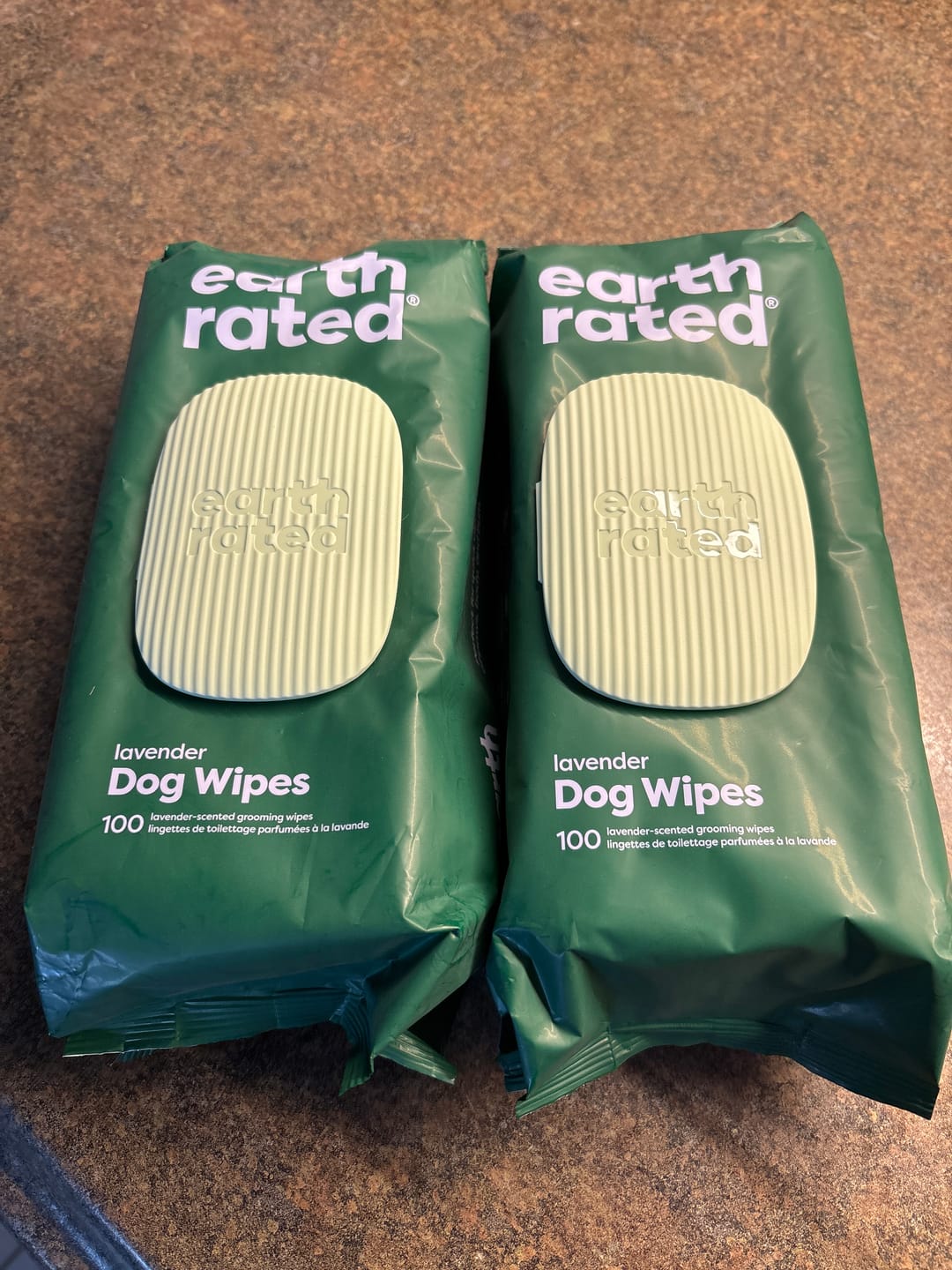Customer photo review of Earth Rated - Lingettes nettoyante pour chien