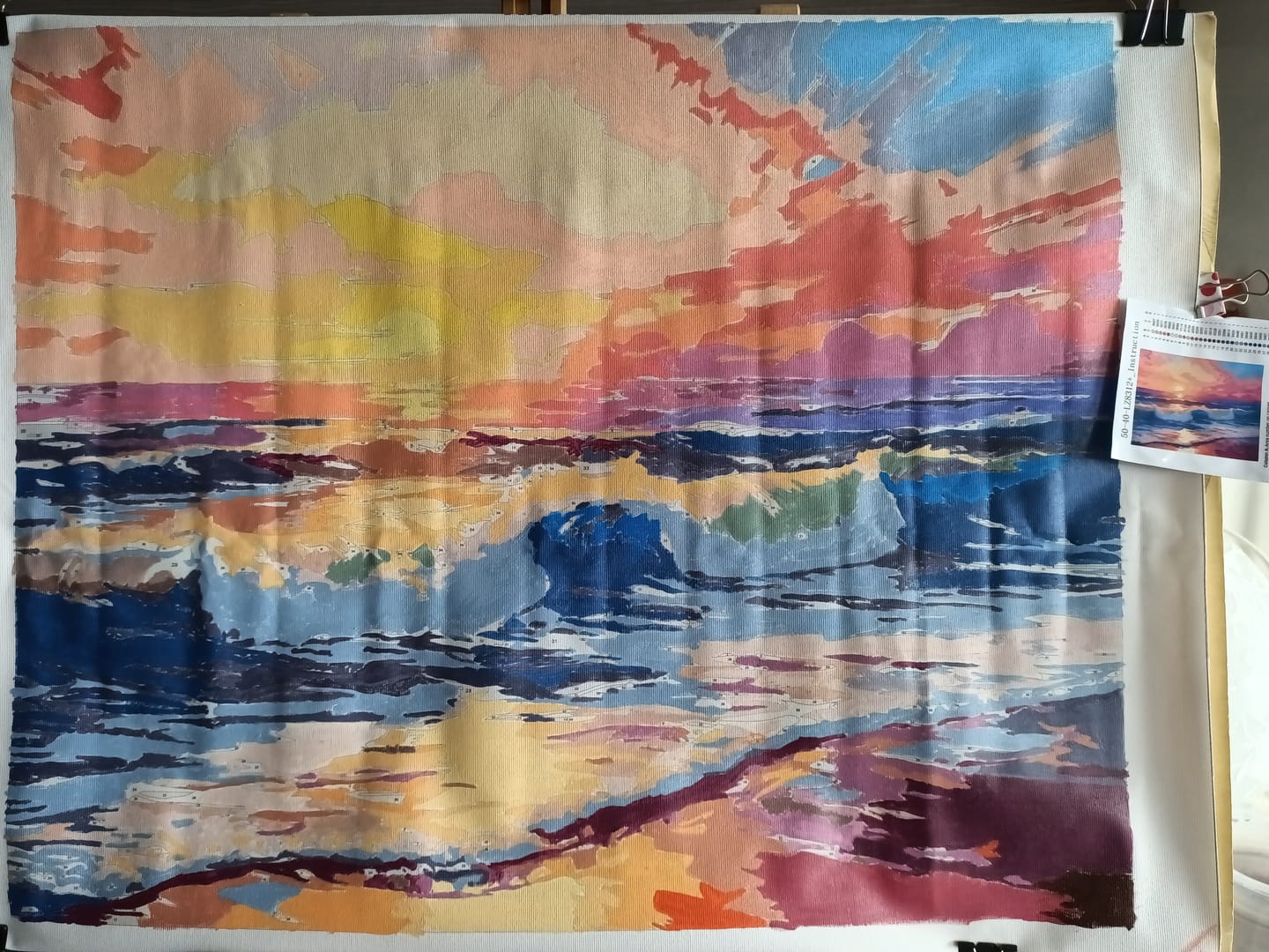 Customer photo review of Sunset Surf