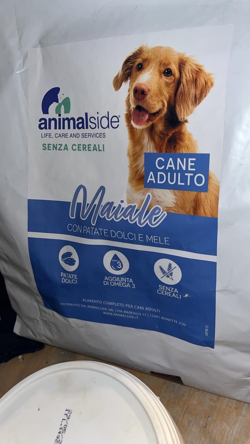 Customer photo review of Linea Grain Free - Maiale con Patate Dolci e Mele - Cane Adulto
