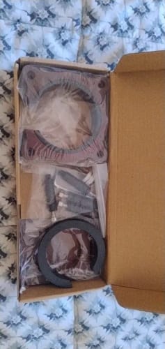 Customer photo review of Station de bourrage espresso en bois XL