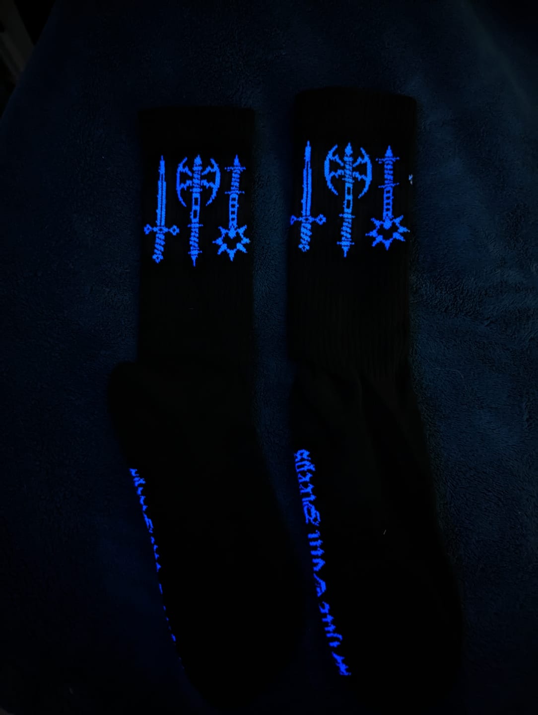 Customer photo review of Armory - Crew Socks