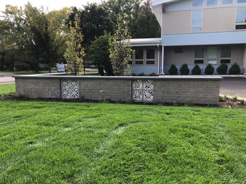 Shamrock White Cement 11 4 Breeze Block