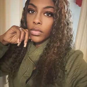 Customer photo review of Wavymy Upgrade 3 In 1 Drawstring Half Wigs Seamless Flip Over Wig Beginner Friendly Highlight Water Wave No Lace No Glue Human Hair 180% Density