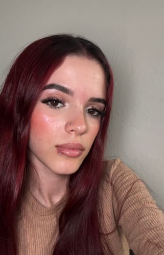 Customer photo review of RUBOR EN DÚO ALLURE CREMA Y POLVO COMPACTO