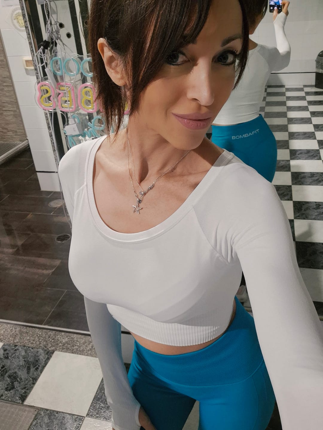 Customer photo review of Bolero Gym Fashion Bianco