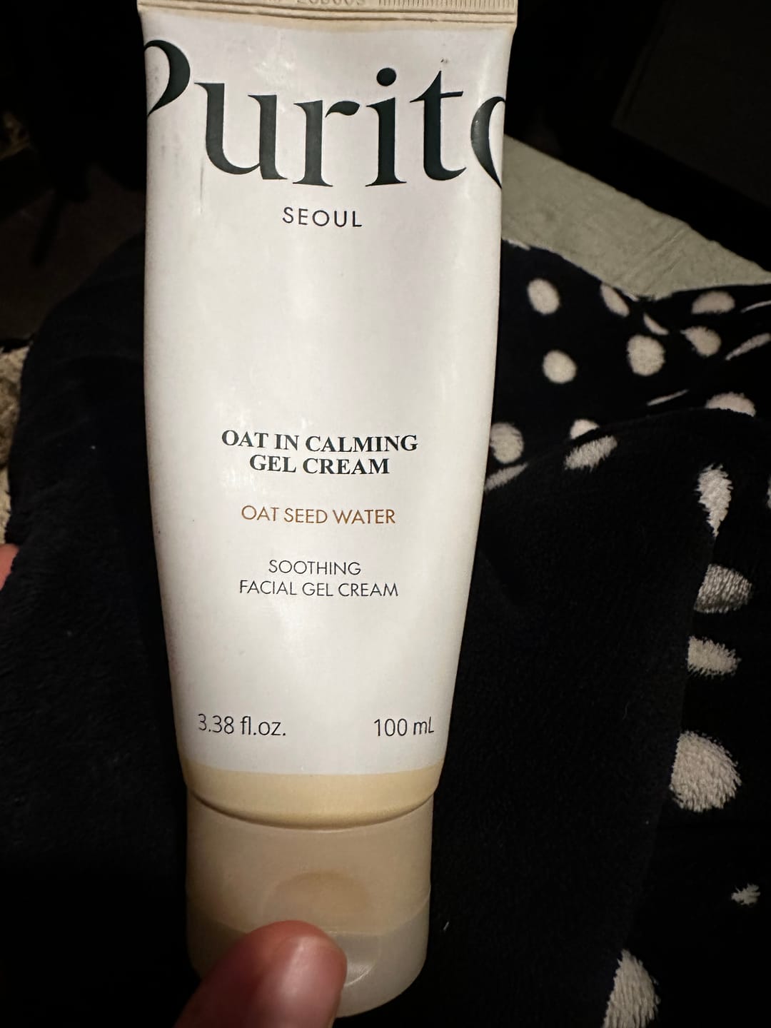 Customer photo review of Oat-in Calming Gel Cream