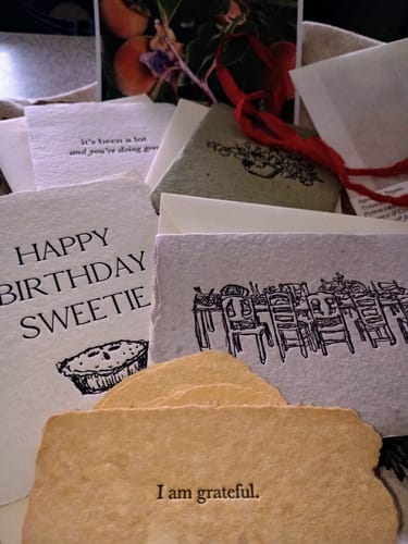 Customer photo review of Monthly Artisan Card Subscription