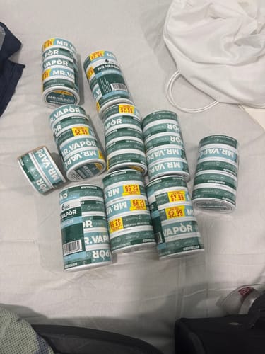 Customer photo review of Mr Vapor Nicotine Pouches $2.99 Trial Offer