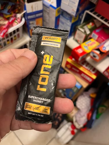Customer photo review of 100mg Caffeine - Classic - SuperCharged Honey (20-Pack)