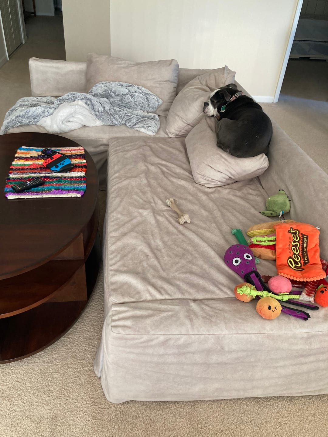 Customer photo review of FRIHETEN IKEA Corner Sofa Bed Left Cover