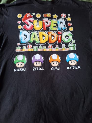 Customer photo review of Super Daddio - custom made