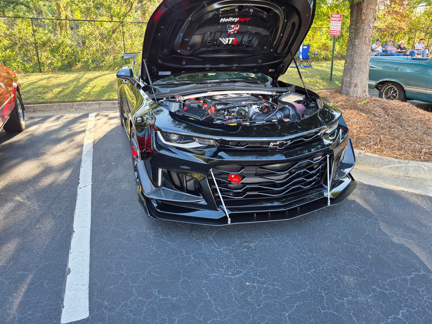 Customer photo review of 2010-2025 Chevy Camaro 1LE Canards Track Package Double Sided Gloss Carbon Fiber